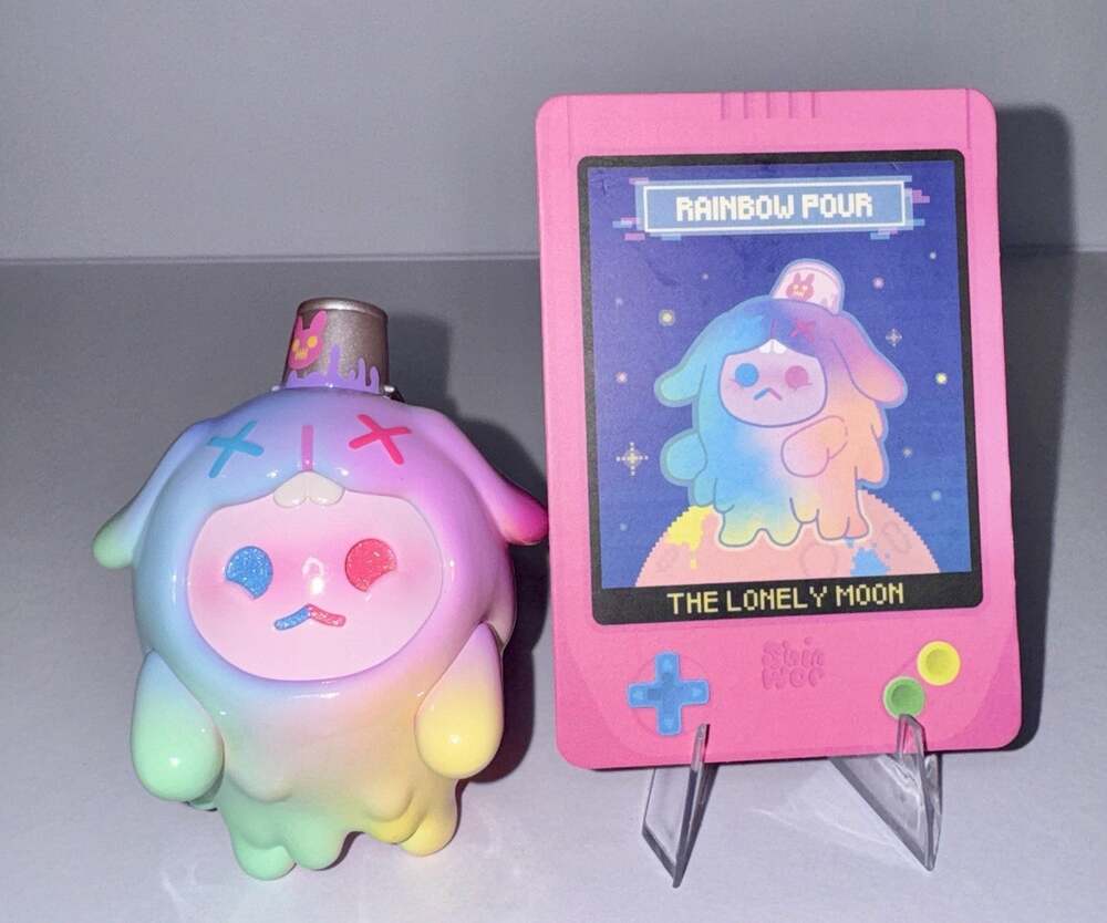 ShinWoo The Lonely Moon Series Confirmed Blind Box Figure Rainbow Pour